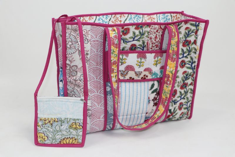 Handblock Cotton Bags