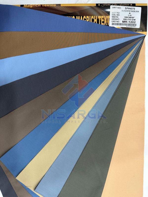 200 G/m Polyester Modal Spun Fabric