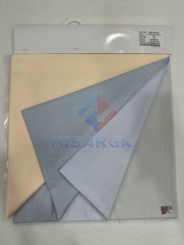 220 G/m Plain Polyester Viscose Suiting Dyed Fabric