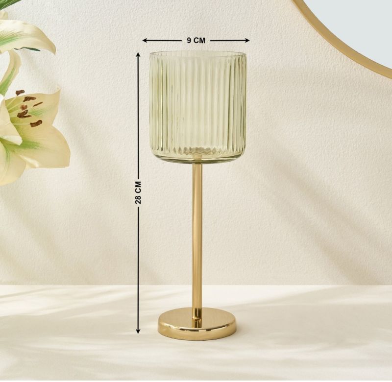 RPM-orn-cch-040 Glass Candle Holder