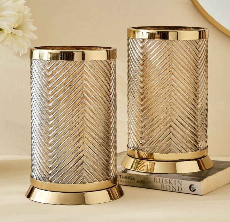 RPM-orn-cch-041 Glass Candle Holder