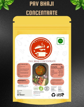 Frozen Pav Bhaji Concentrate