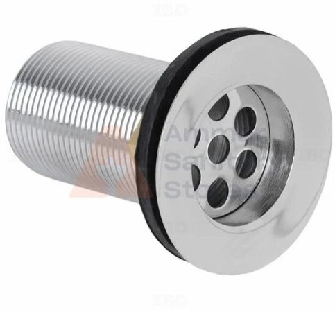 Compact Brass Chrome CP Waste Coupling with Thread