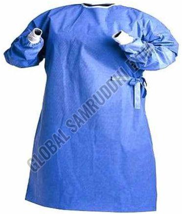 Non-woven Fabric Disposable Surgical Gowns, Color : Blue for Single-use