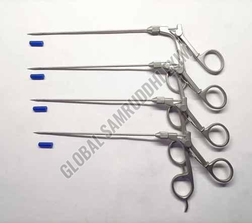 Stainless Steel Laparoscopic Port, Color : Silver Standard Size