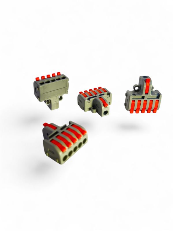 Pole 1 in 5 Out Wiring Connector