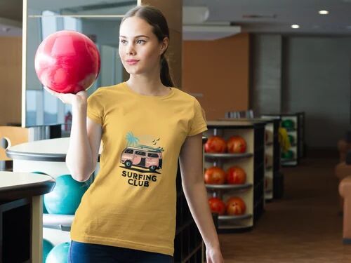 Cotton Surfing Club Van Graphic Girls T Shirt