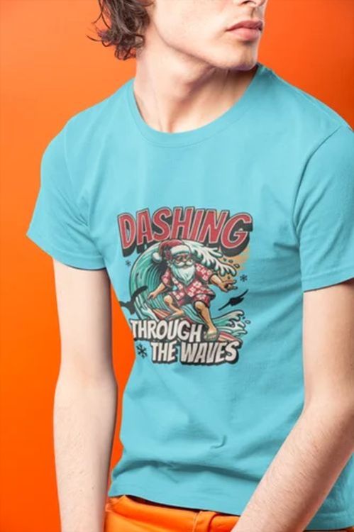 Holiday Surf Edition Printed Polyester Men's T-Shirt