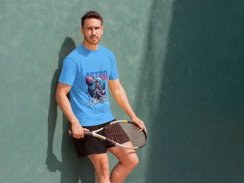 Polyester Astro Adventure Mens T Shirt