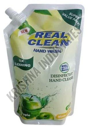 Real Clean Pouch Hand Wash, Form : Liquid