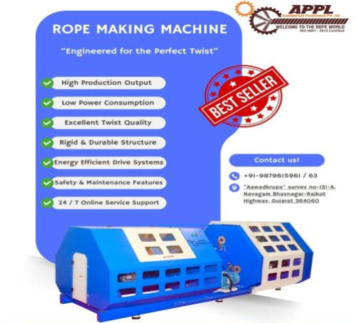 Fully Automatic Rope Making Machine