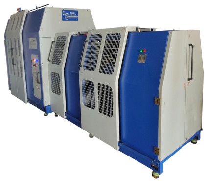 Plastic Rope Manufacturing Machine with take-up Winder