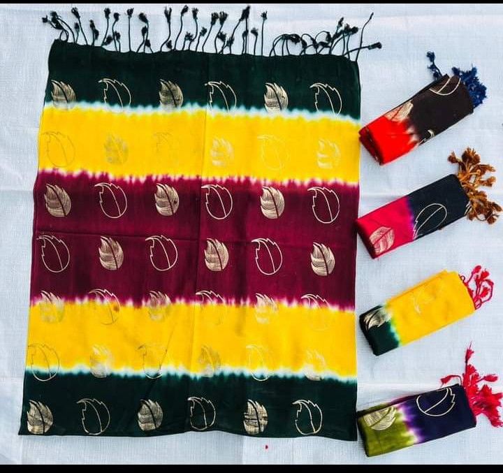 Ladies Multicolor Printed Rayon Dupatta