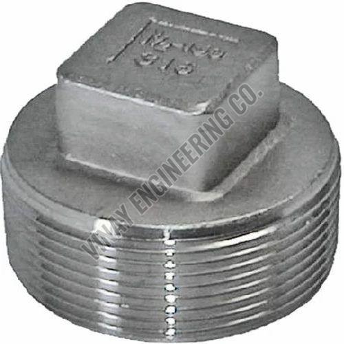 Stainless Steel Square Head Plugs, Color : Grey 6 to 32 Mm