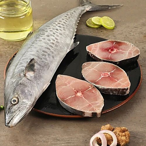 Fresh Seer Fish, Packaging Type : Thermacol Box for Cooking