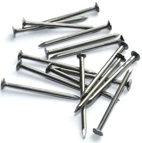 2 Inch Mild Steel Wire Nails, Color : Grey for Wood Construction
