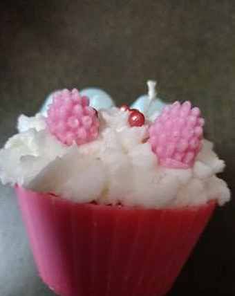 Cup Cake Soy Wax Candle