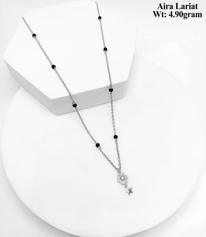 92.5 Silver Aira Lariat