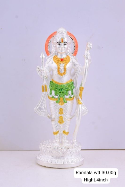 92.5 Silver RAM Ji Statue For Corporate &AMP;AMP; Giftings
