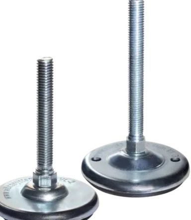Round Stainless Steel Leveling Mounts, Color : Silver for All Use