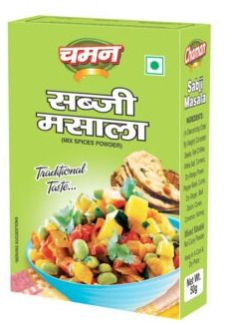 Chaman Sabji Masala, Packaging Type : Packet