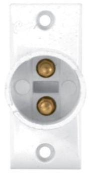 Plastic Flush Batten Holder for Indoor Lighting Fixture