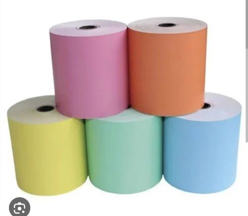 Colour Themal Billing Paper Rolls, Width : 79mm (3 Inch)n  