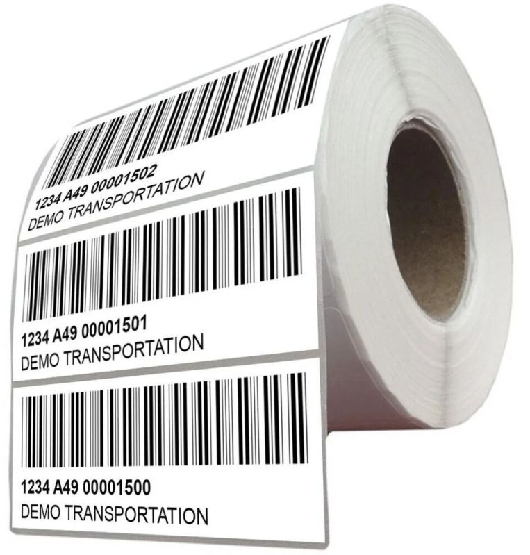 Printed Barcode Label
