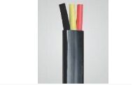 Copper Submersible Flat Cables Three Core for Underwater Applications