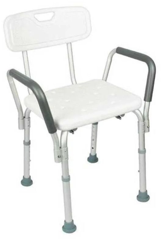 Elegant Shower Chair With Removable Armrests (7985L)