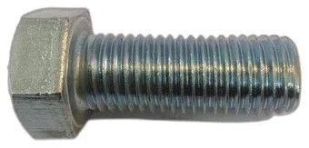 Hip Iron Zinc Plated Nut Bolt, Color : Silver for Automotive Industry