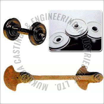 Polished Iron Railway Casting Part, For Industrial