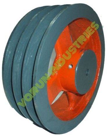 Steel 16x3c V Belt Pulley, Packaging Type : Black