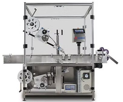 Top And Bottom Labelling Machine