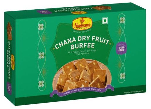 Chana Dry Fruit Burfee