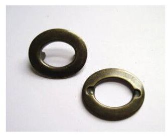 Brass Oval Eyelet