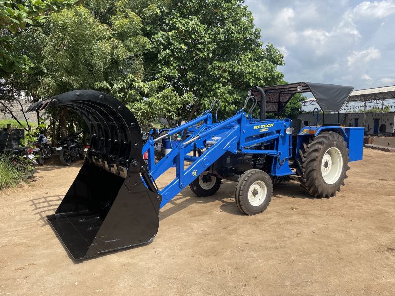 Cocount Husk Grabber Loader