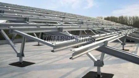 Aluminium Polished Plain Solar Panel Mounting Structure
