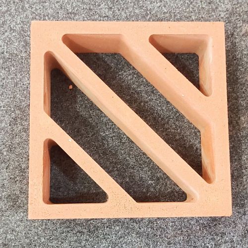 Terracotta Zebra Breeze Block