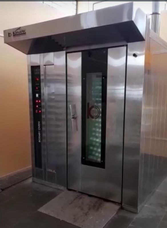 Rotary Rack Oven Wood Fired 288 Breads Double Trolley