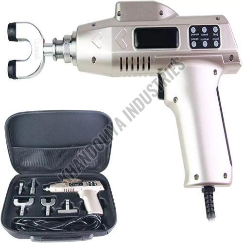 Iron Flexible 50n-1200n Impulse Chiropractic Adjusting Spine Correction Gun