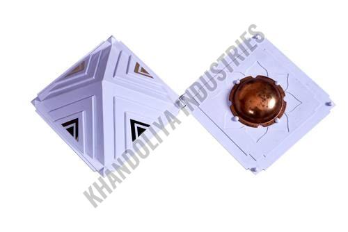 KSTAR Wish Pyramid - Reiki Pyramid, Color : White