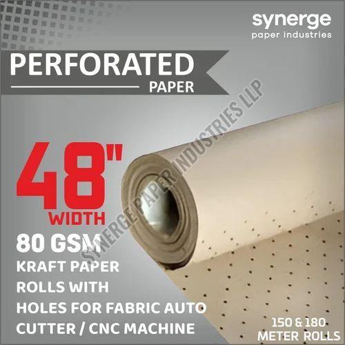 48 Inch CNC Cutter Garment Perforated Paper Roll