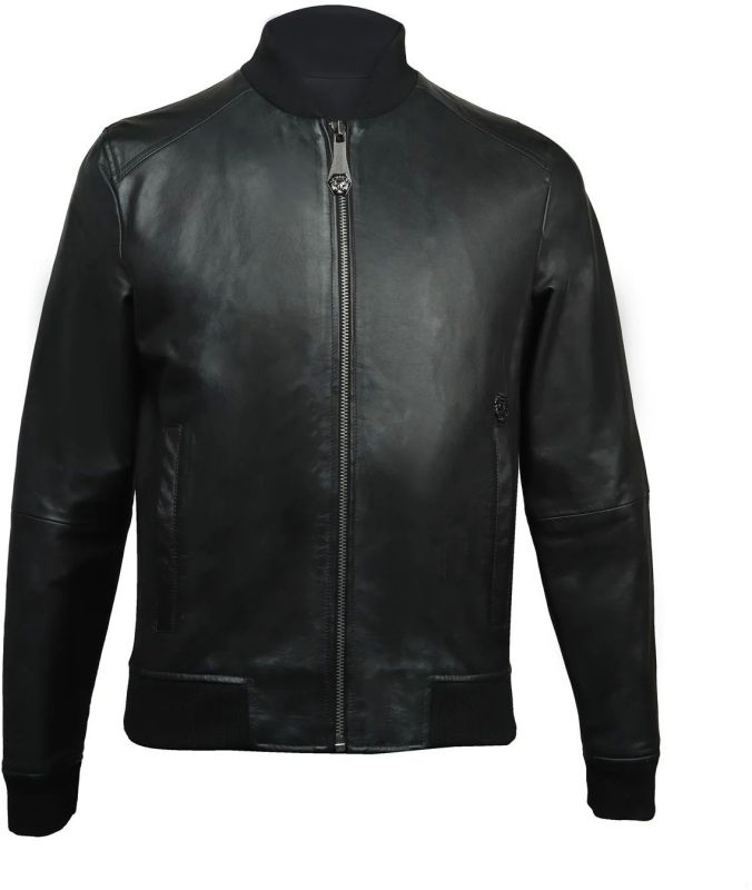 Mens Bomber Leather Jacket