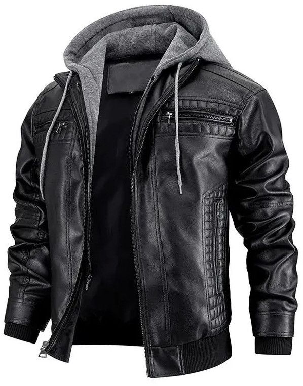 Mens Waterproof Leather Jacket