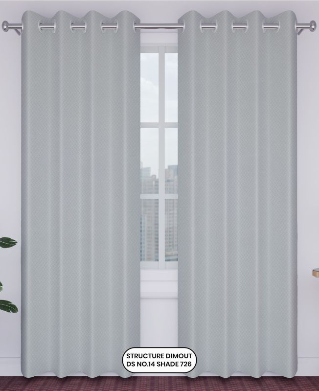 Structure Dimout Curtain – Design 14, Shade 726| 100% Polyester | Ideal for Curtains & Pillows