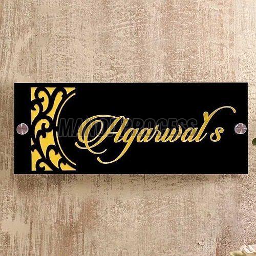 Acrylic Name Plate Printing Services