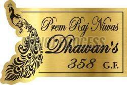 Brass Name Plate Printing Services