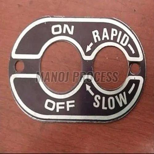 Industrial Aluminium Name Plates