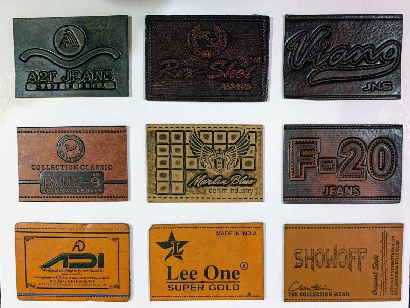 Leather Label PU Patch